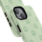 Green Smiley Face Magnetic iPhone Case