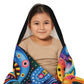 Psychedelic Visions Snuggle Youth Hooded Towel