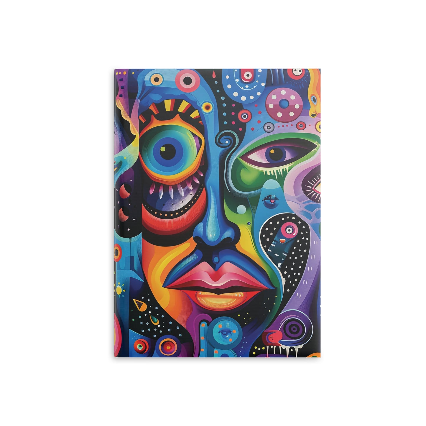 Psychedelic Visions  A Hardcover Notebook (PY)