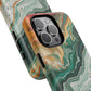 Stylish Tough Acrylic Magnetic iPhone Cases for Everyday Protection, Marble Design, Unique Gifts for Tech Lovers, Holiday Essentials