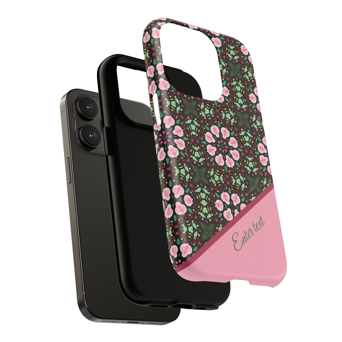 Personalized Twilight Petal Tapestry Floral Tough Magnetic MagSafe® iPhone Case, Durable iPhone Protector, Unique Gift for Her, Stylish Tech Accessories.