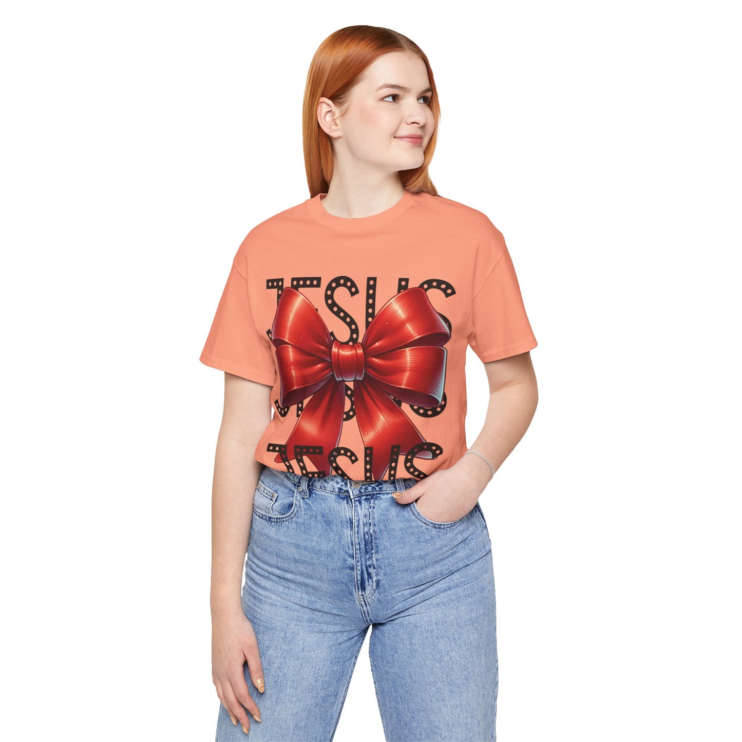 JESUS Unisex Jersey Bella Canvas Short Sleeve Tee.