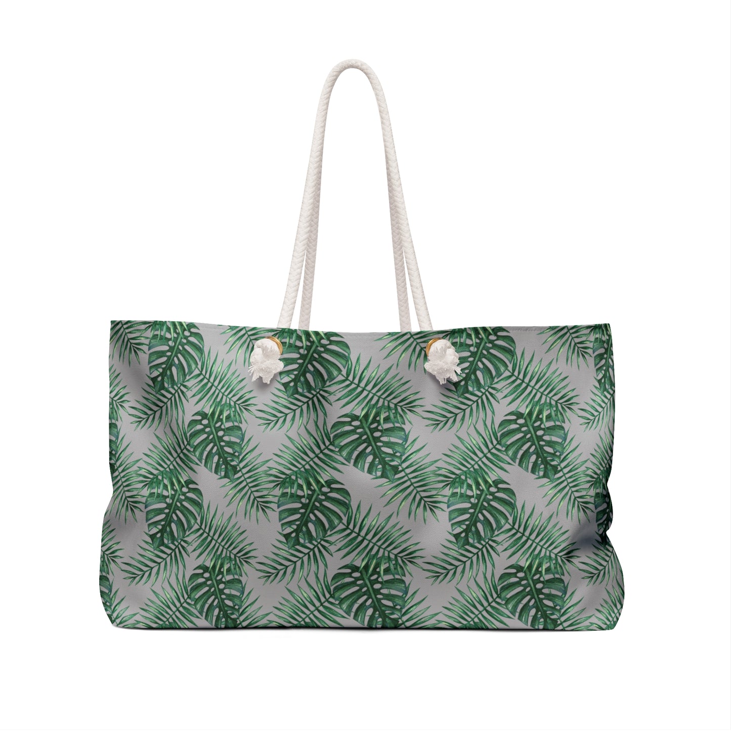 Grey Tropical Bliss Weekender Bag