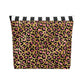 Leopard Luxe Cotton Cosmetic Bag