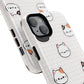 Cute Cat Tough Magnetic Case, iPhone Cover, Cat Lover Gift, Cute Cat Accessories, Pet-Themed iPhone Case