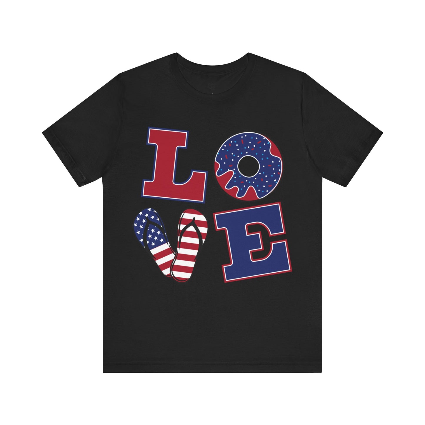 Patriotic Love Unisex Jersey Short Sleeve Tee