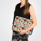 Boho Chic Floral Laptop Sleeve