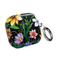 Flower Garden Stained Glass AirPod Case — Colorful Garden Protective Cover- Airpods Pro Gen 1 and 2, Gen 1 to 4.
