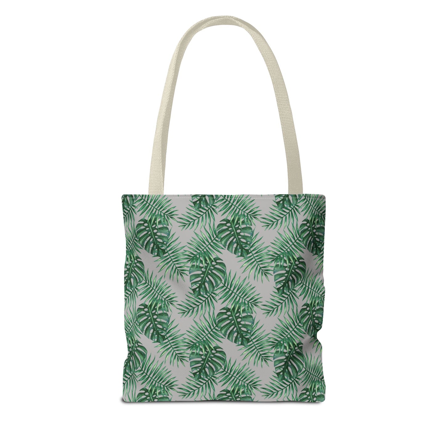 Grey Tropical Bliss Tote Bag