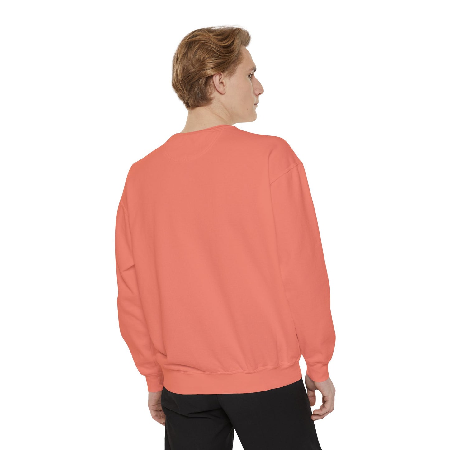 Polka Dot Pumpkin Charm Unisex Garment-Dyed Sweatshirt