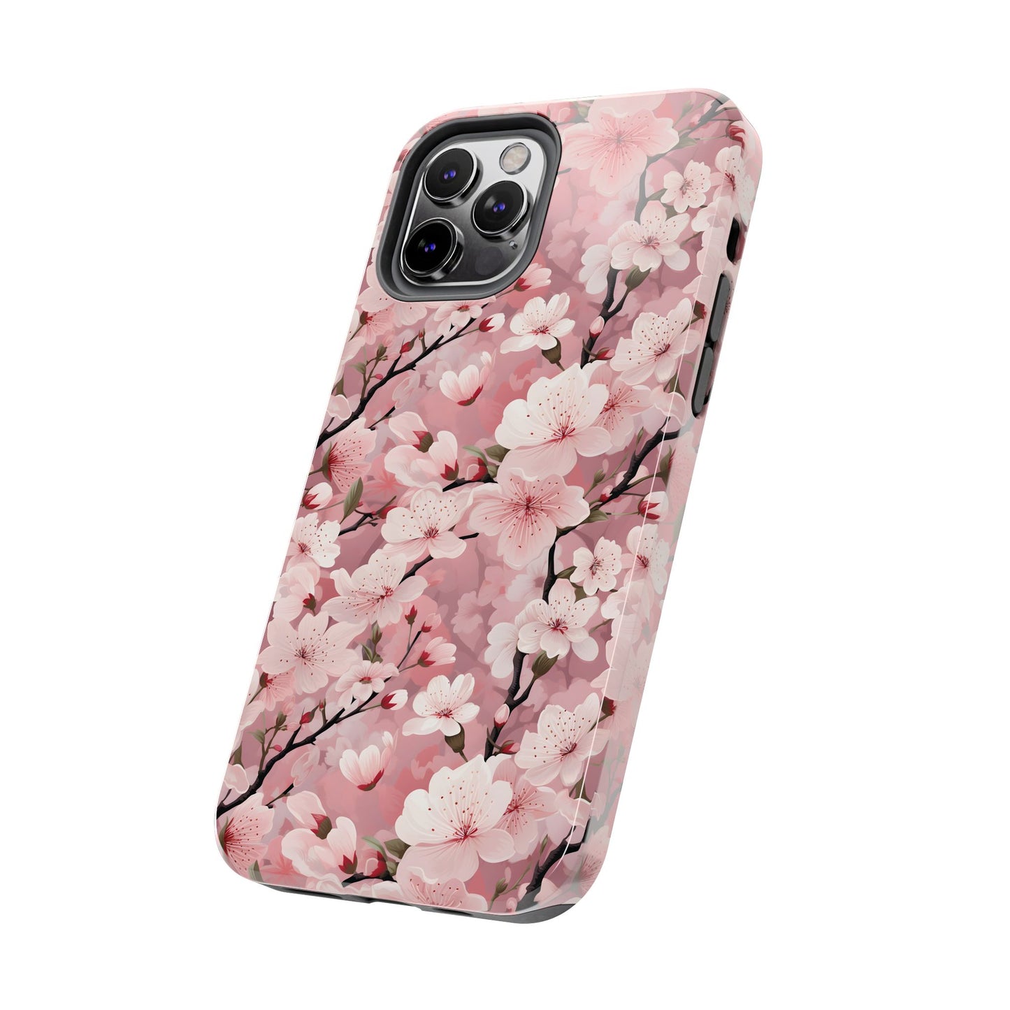 Cherry Blossom iPhone and Samsung Tough Phone Cases