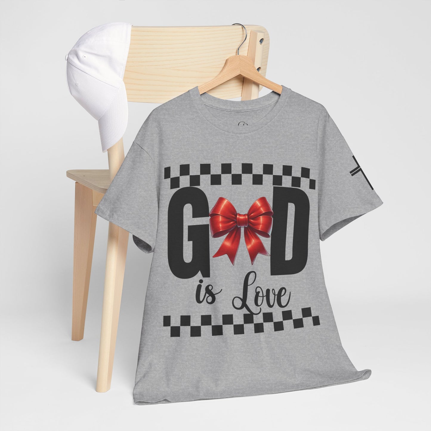 GOD is LOVE Charm Unisex Heavy Cotton Tee.