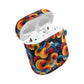 Cosmic Swirl AirPod Case - Colorful Protective Cover for Music Lovers