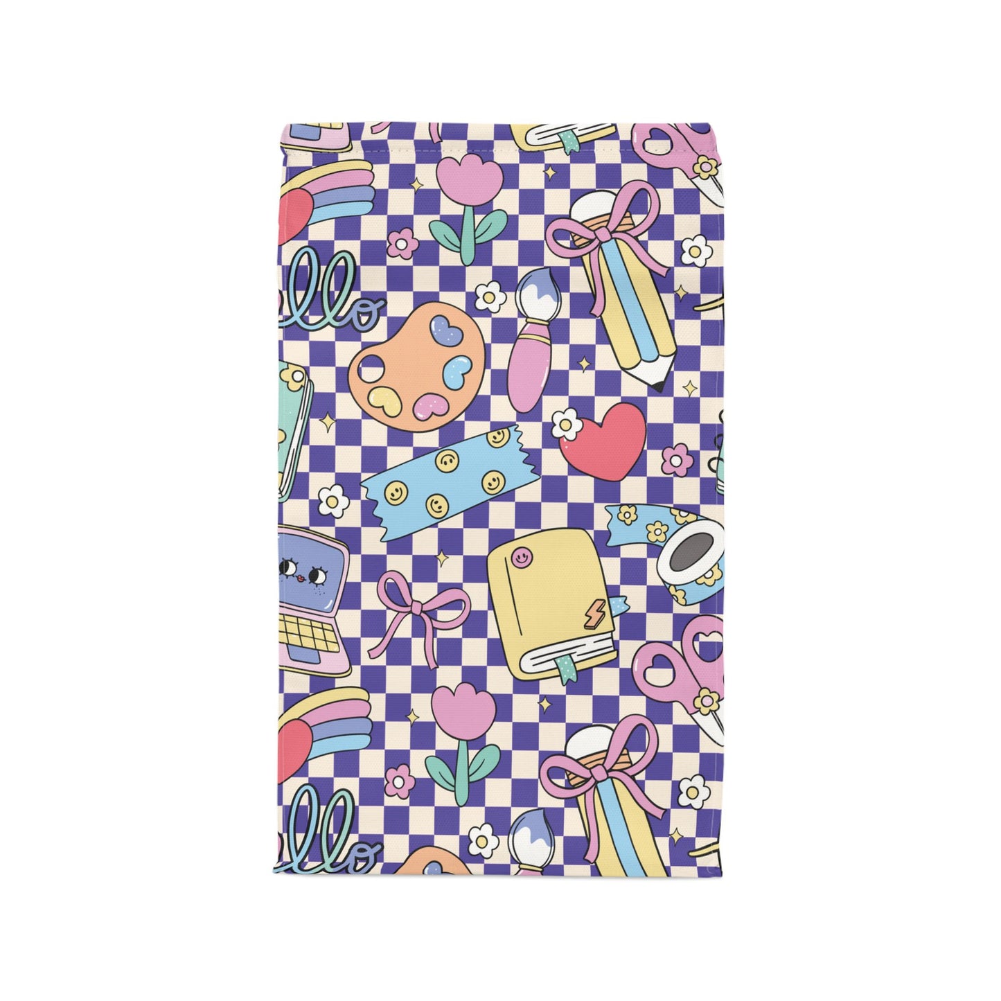 Custom Purple Doodle Daydream Composition Book Inspired Stylish Polyester Lunch Box for Kids - Perfect for School, Picnics, or Snacks | Personalized ABC Design, Back to School, Family [...]
