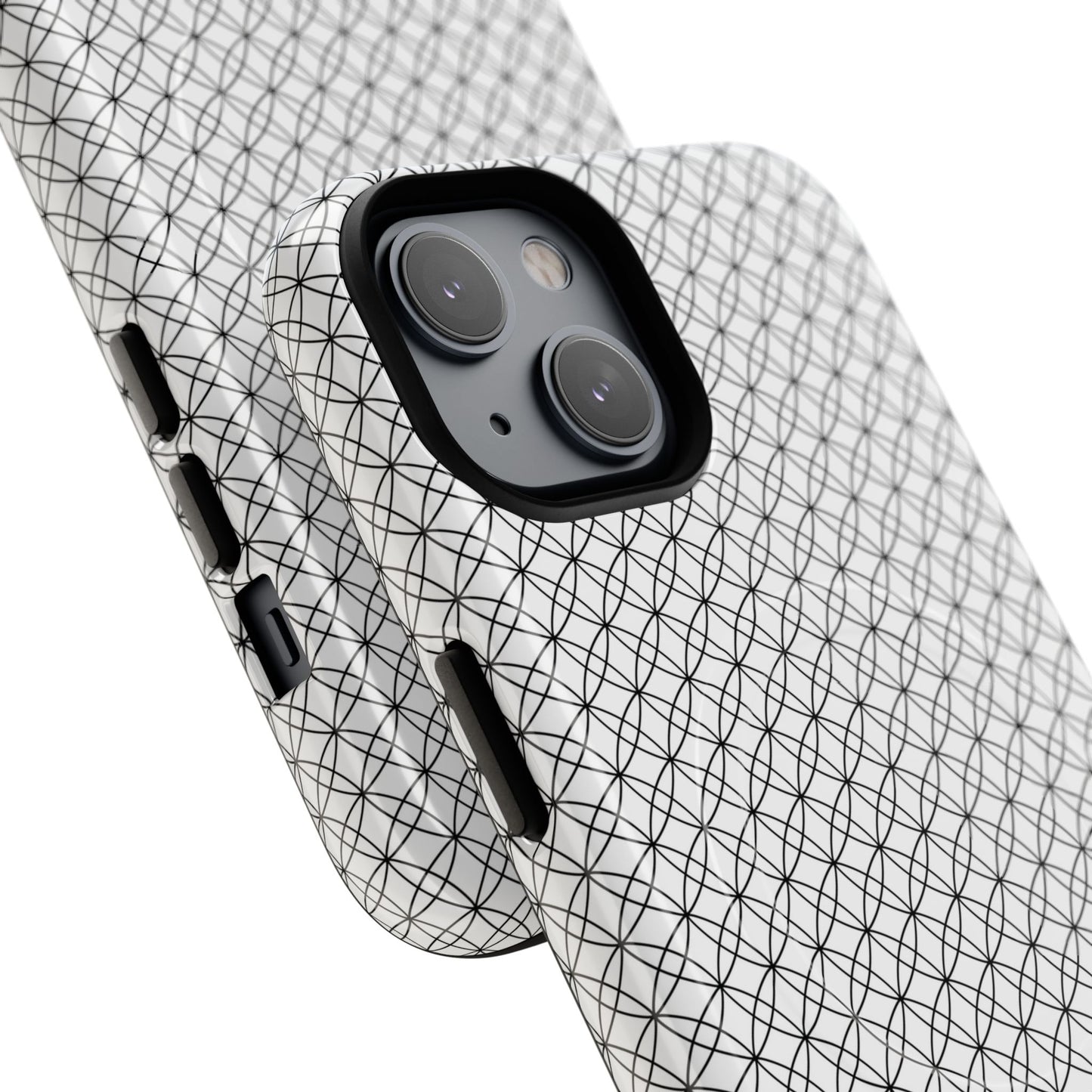 Personalized Geometric Phone Case, Stylish Tough Magnetic Cases, Unique Protection, Trendy Gift for Tech Lovers, Modern Mobile Accessory