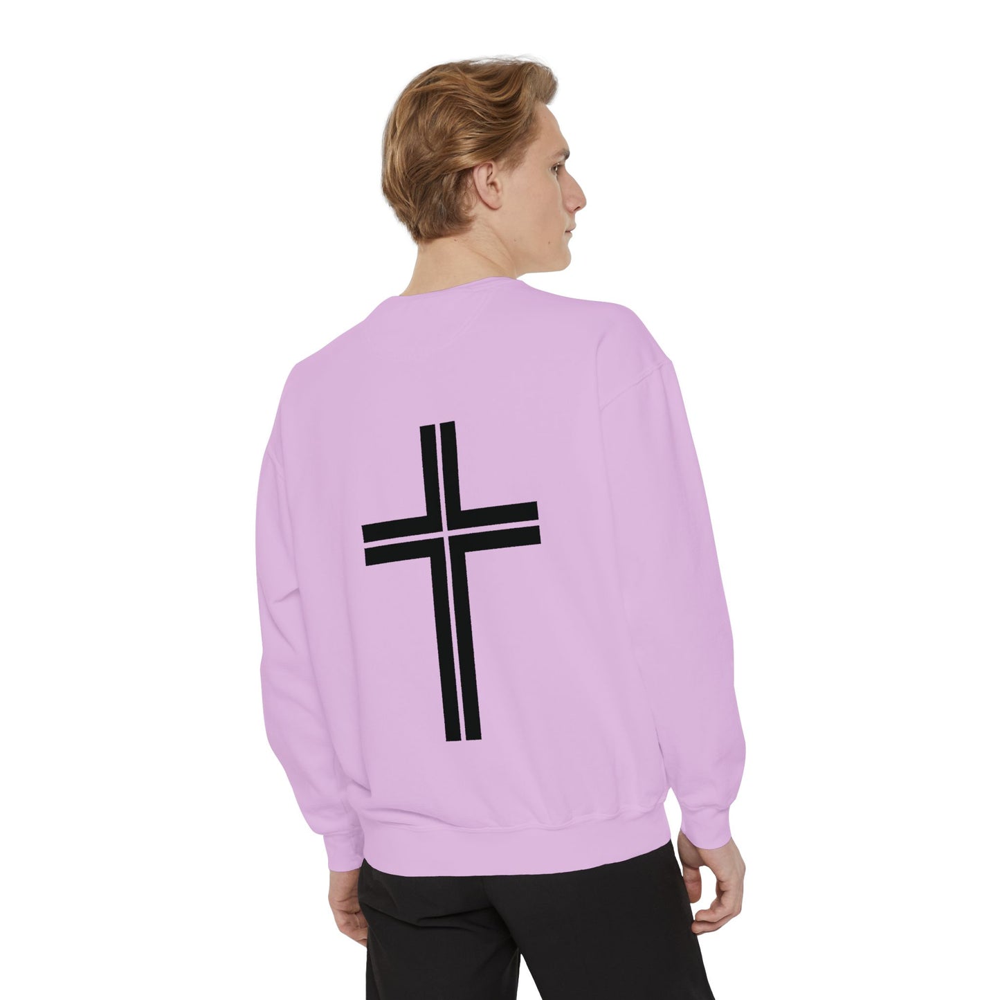 JESUS Unisex Comfort Colors Garment-Dyed Sweatshirt