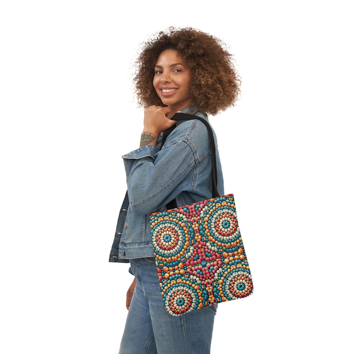 Kaleidoscope Canvas Tote Bag