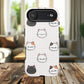 Cute Cat Tough Magnetic Case, iPhone Cover, Cat Lover Gift, Cute Cat Accessories, Pet-Themed iPhone Case