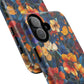 Cathedral Petals Tough Magnetic iPhone Case, Durable, Stylish, Unique Floral Design, Gifts for Her, Birthday, Everyday Use, Stained Glass iPhone Case.