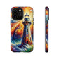 Cosmic Beacon Tough iPhone Cases