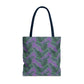 Purple Tropical Bliss Tote Bag