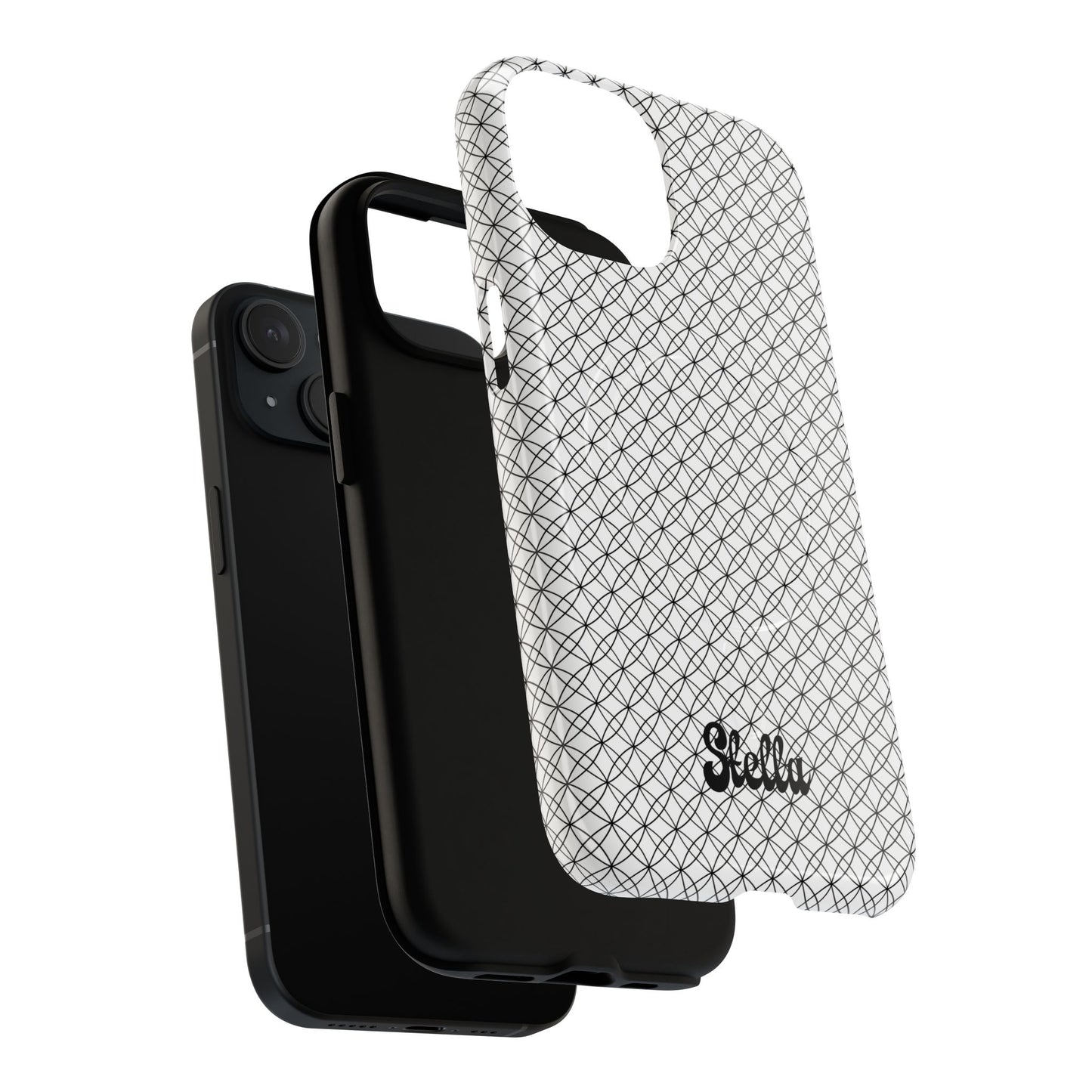 Personalized Geometric Phone Case, Stylish Tough Magnetic Cases, Unique Protection, Trendy Gift for Tech Lovers, Modern Mobile Accessory