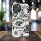 Loved John 3:16, Inspirational Gift, Tough iPhone Magnetic Case Scripture, Sunflower Bible Verse, MagSafe® iPhone® Tough Case, iPhone 14, iPhone 15, iPhone 16, Pro, Pro Max, Plus