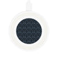 Opulent Dusk Elegant Wireless Charging Pad - Quake Design for Tech Lovers.
