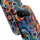 Psychedelic Visions Vibrant Art Google Pixel, iPhone and Samsung Phone Case - Tough Cases for Creative Souls
