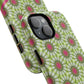 Personalized Meadow Mandala Bloom Vibrant Flower  — Green & Pink Geometric Daisy Design