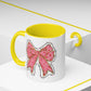 Affirmation Bow Accent Coffee Mug (11oz).