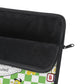 Personalized Green SchoolYard Chic Laptop Sleeve with Composition Book Inspired Design, Educational Gift for Teachers, Classroom Organization, Back to School, Unique Teacher Accessory