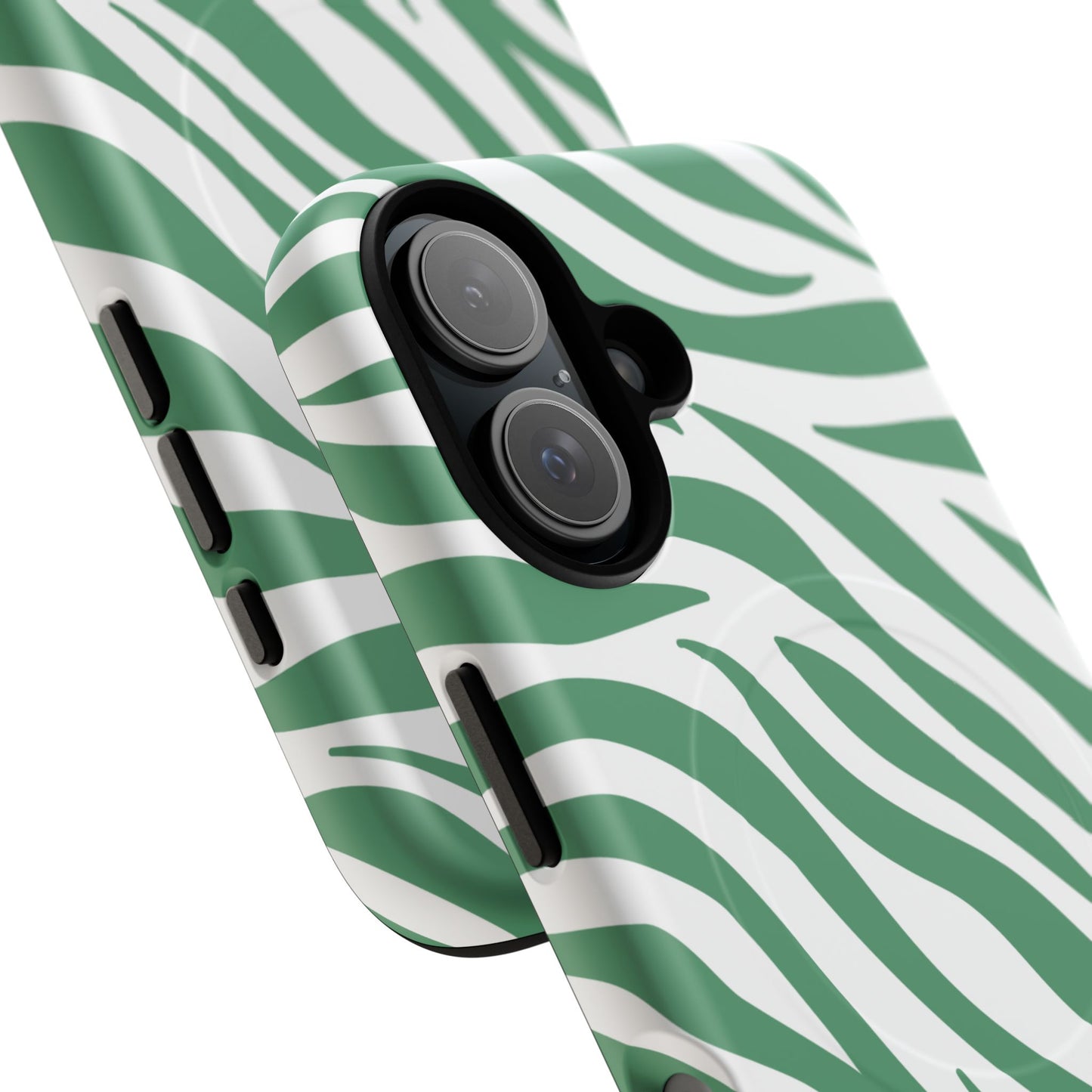 Trendy Zebra Print iPhone Case, Stylish Tough Magnetic Case for iPhone, Animal Print Accessory, Unique iPhone Cover, Gift for Animal Lovers