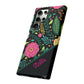 Personalized Floral Fantasy Samsung and Google Pixal Phone Case – Personalized Tough Cases with Colorful Garden Design