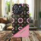 Personalized Twilight Petal Tapestry Floral Tough Magnetic MagSafe® iPhone Case, Durable iPhone Protector, Unique Gift for Her, Stylish Tech Accessories.