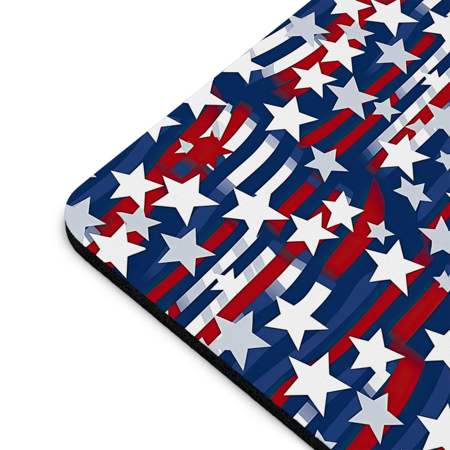 Patriotic Waves Mouse Pad - Perfect for Holiday Gifting & Workspaces