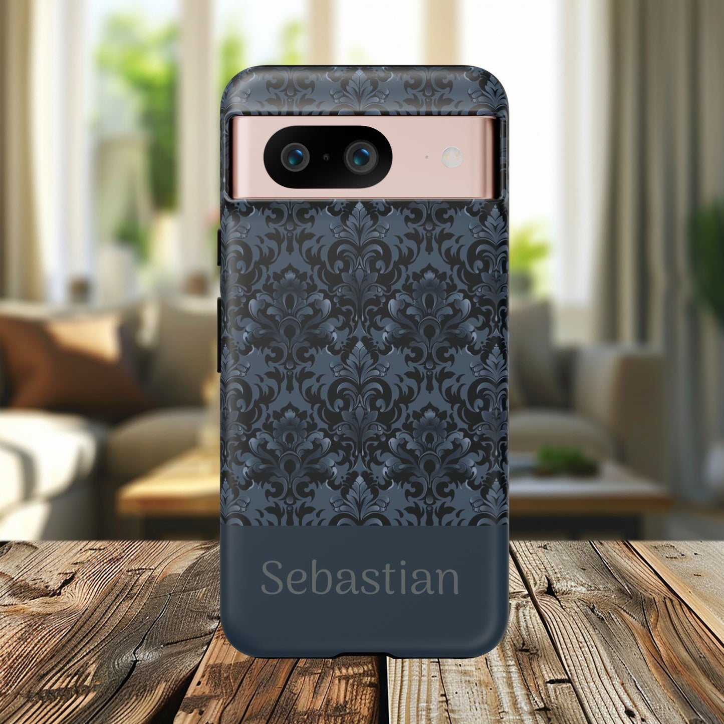 Personalized Name Opulent Dusk Tough Phone Case — Custom Protective Cover for iPhone, Samsung & Google Pixel Phone Cases