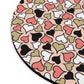 Hearts and Hearts Pattern Mouse Pad - Cute Office Accessory for Valentine’s Day