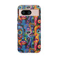Psychedelic Visions Vibrant Art Google Pixel, iPhone and Samsung Phone Case - Tough Cases for Creative Souls