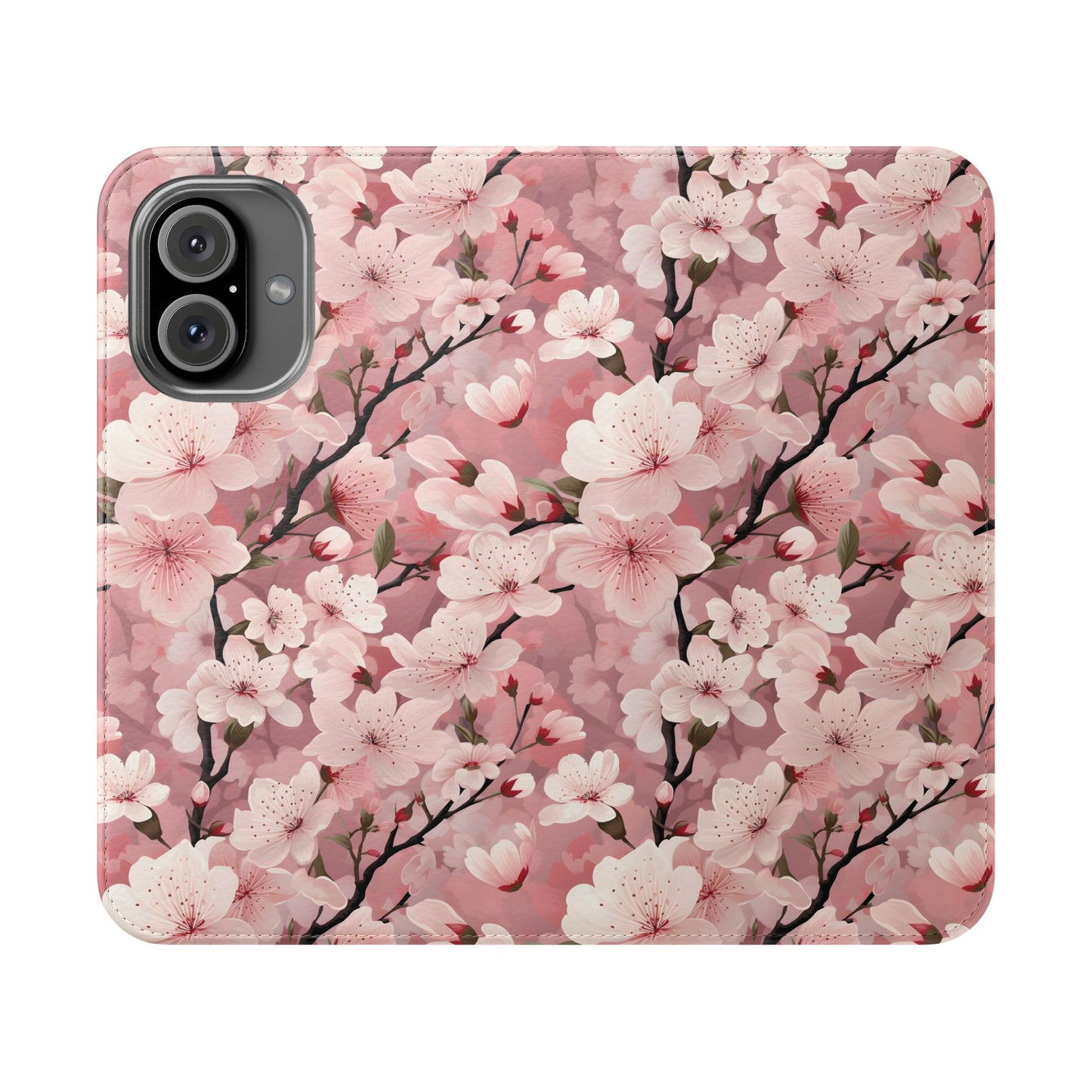 Cherry Blossom Flip Case — iPhone & Samsung Protective Phone Case