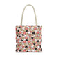 Heart Patterned Tote Bag - Cute & Stylish Carryall for Every Occasion