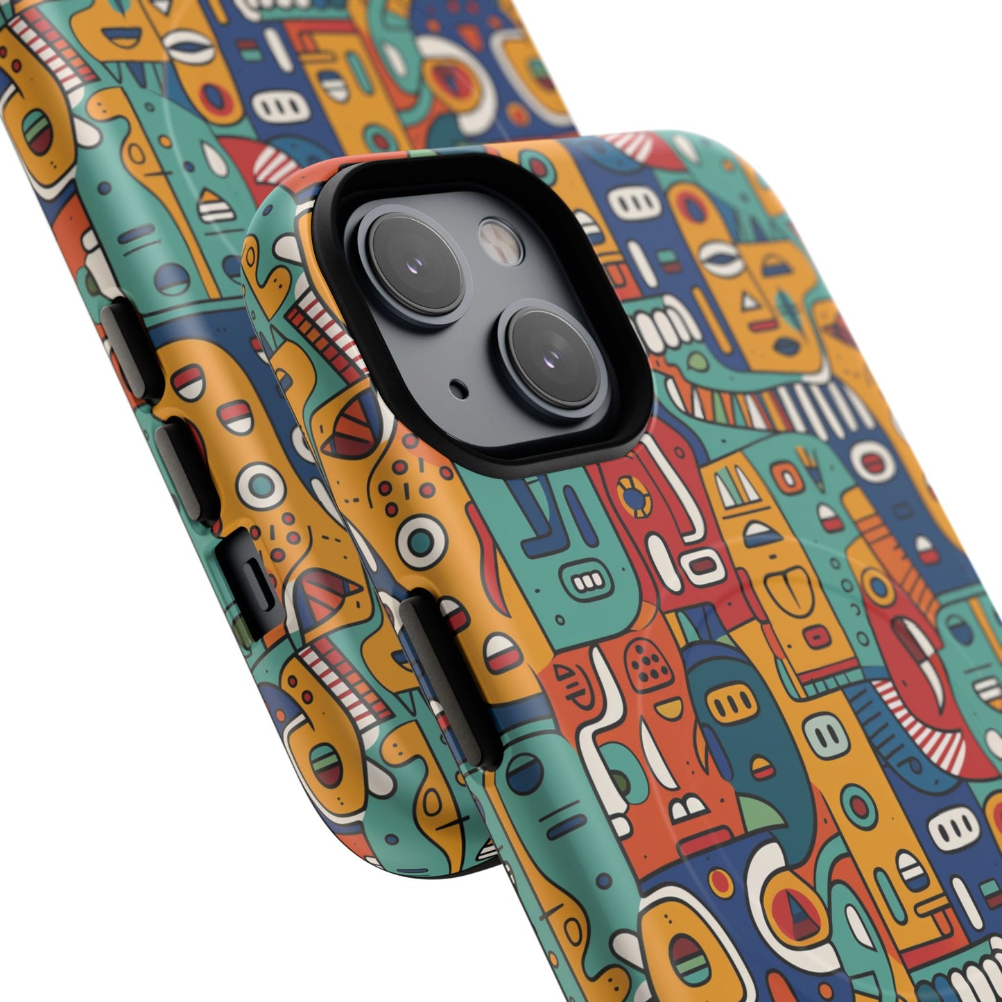 Vibrant Tough Magnetic Phone Cases - Unique Art, Protective Design, Gift for Him/Her, Trendy Accessories, Phone Protection