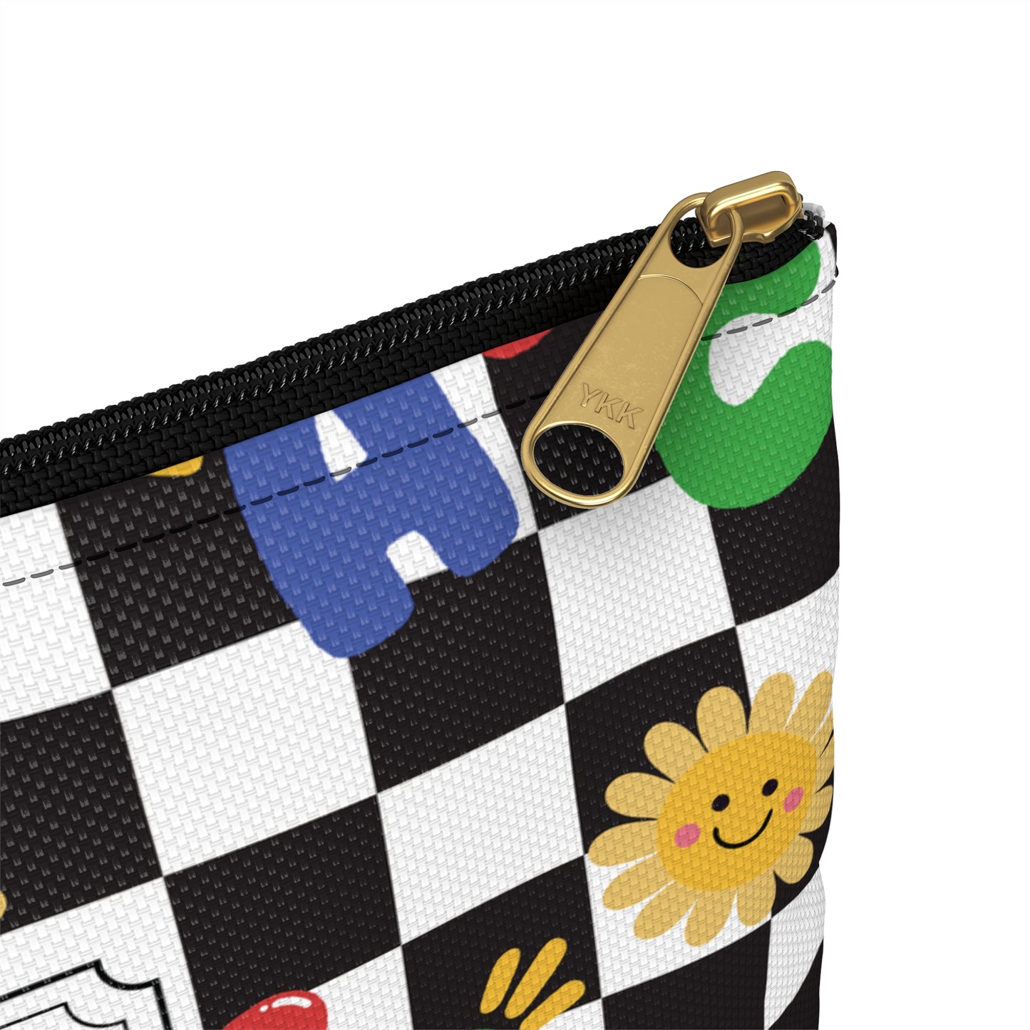 Personalized Schoolyard Chic Composition Book Inspired Accessory Pouch, Kids School Supplies, Classroom Organizer, Teacher Gift, Fun Stationery Case, Back to School