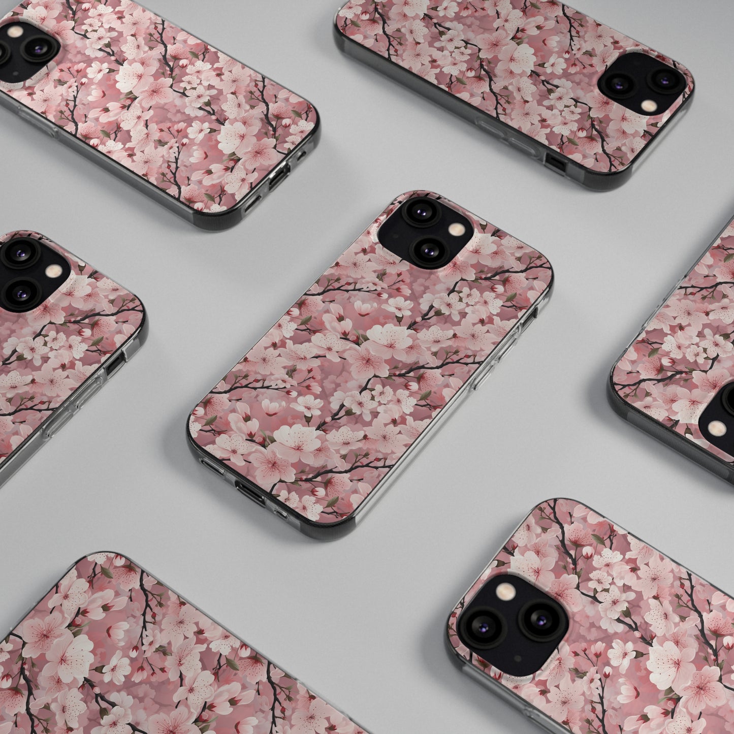 Cherry Blossom Soft iPhone, Google and Samsung Cases