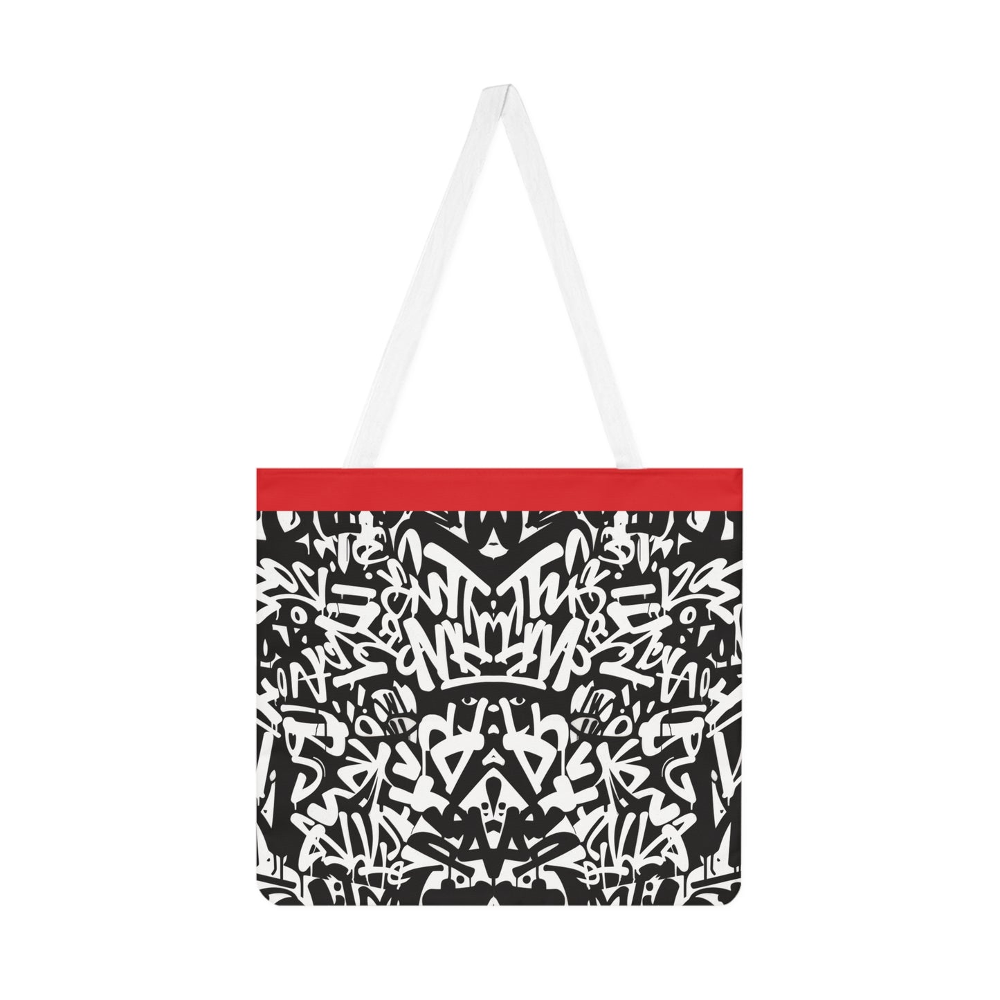 Urban Graffiti Shoulder Tote Bag - Colorful Everyday Accessory