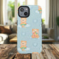 Cute Bear Magnetic iPhone Case, Kid-Friendly iPhone Cover, Stylish Cell Accessory, Gift for Kids, Durable Design for Any Occasion