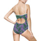 Purple Tropical Bliss Women's One-piece Swimsuit (AOP)