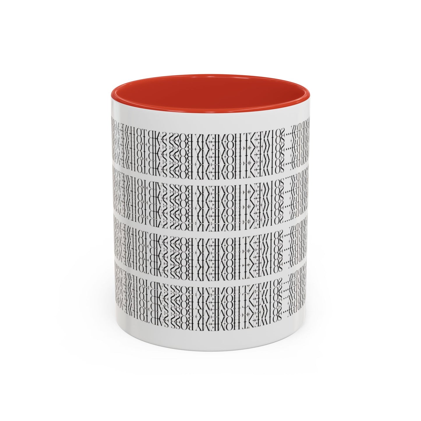 Funny Work Hidden Message Mug - “My Boss said to have a good day… so I went home.”- Viral Optical Illusion Mug - Secret Sarcastic Work Message - Dishwasher Safe, Unique Gifts for Coffee Lovers, Home & Office Decor, Holiday Present.