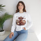 Autumn Highland Cow Charm Unisex Heavy Blend™ Crewneck Sweatshirt