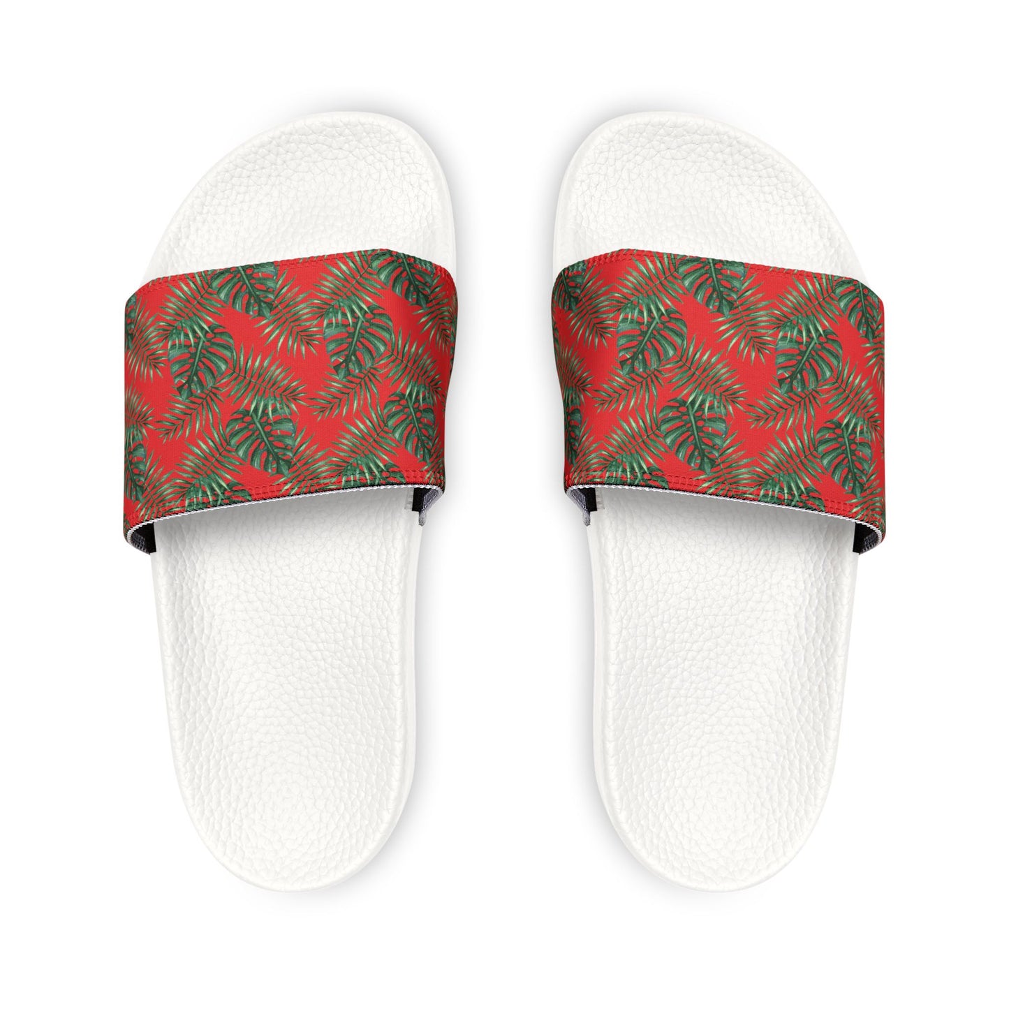 Tropical Bliss Red Youth Removable-Strap Sandals